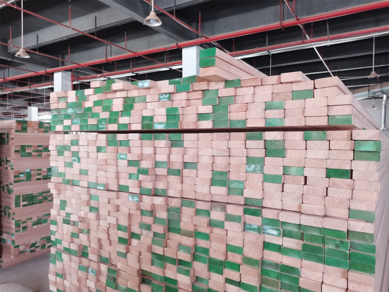 江西南康金絲檀和樹脂大板家具定制生產廠家工廠實拍9