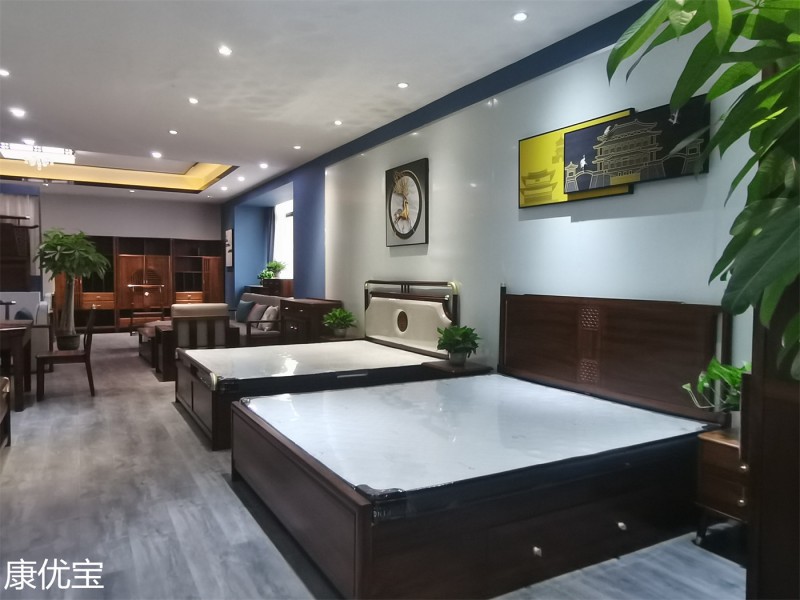 康優(yōu)寶輕奢新中式家具工廠展廳實(shí)拍2
