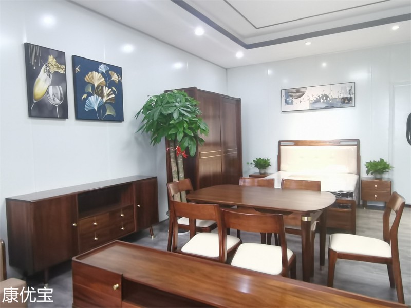 康優(yōu)寶輕奢新中式家具工廠展廳實(shí)拍7