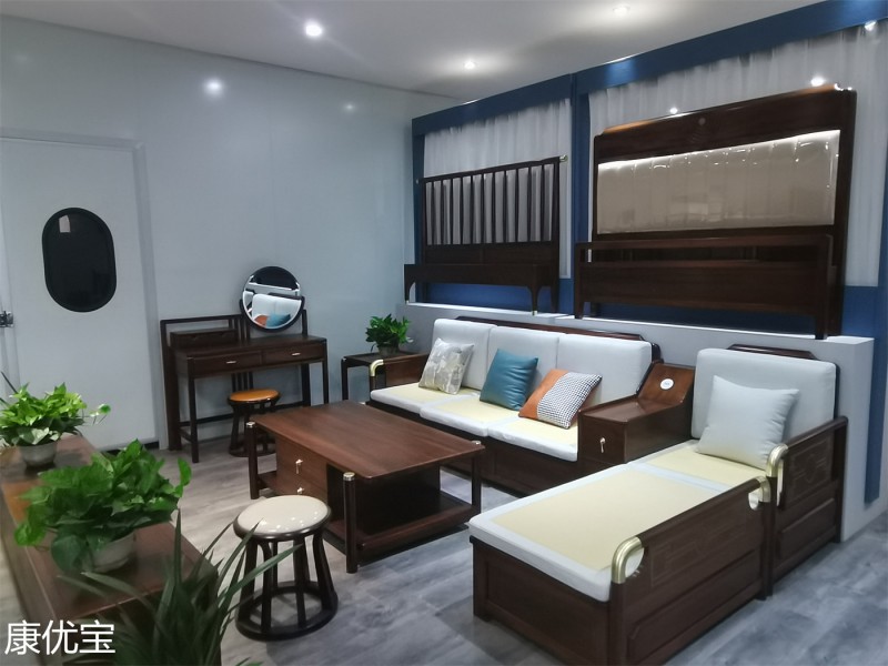 康優(yōu)寶輕奢新中式家具工廠展廳實(shí)拍10