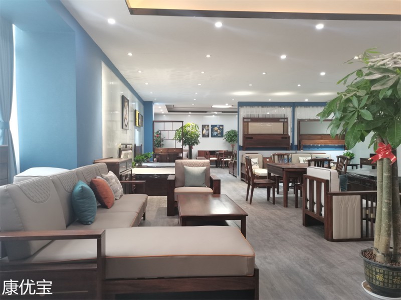 康優(yōu)寶輕奢新中式家具工廠展廳實(shí)拍16