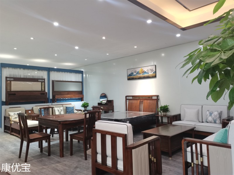 康優(yōu)寶輕奢新中式家具工廠展廳實(shí)拍17