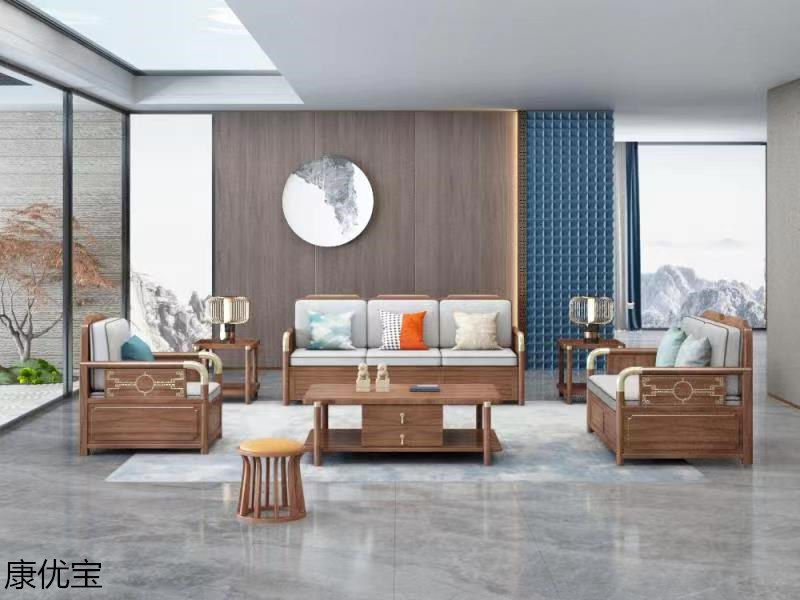 江西南康輕奢新中式家具15