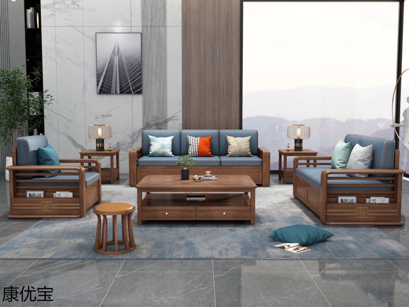 江西南康輕奢新中式家具19