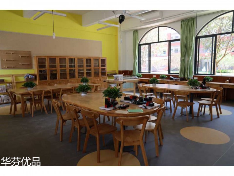 學校、部隊、科研實驗室實木家具、課桌、宿舍上下雙層床工程定制19