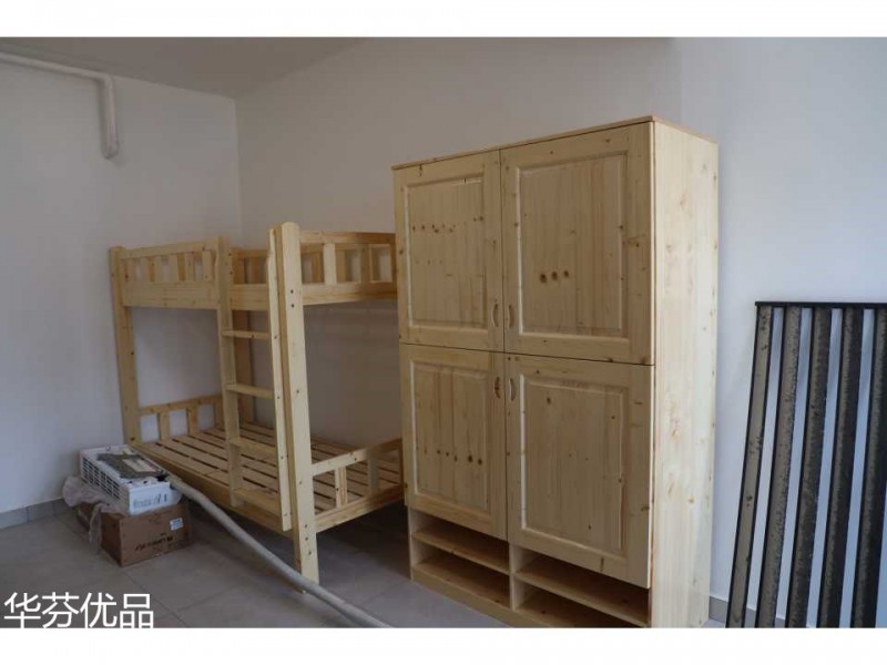 學校、部隊、科研實驗室實木家具、課桌、宿舍上下雙層床工程定制24