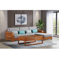 百福源康金檀逸品系列家具：221#轉(zhuǎn)角沙發(fā)