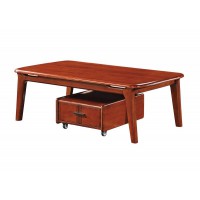 百福源康紅胡桃系列家具：3201#長茶幾