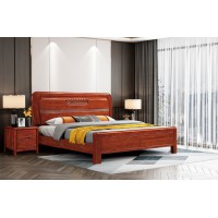 百福源康紅胡桃系列家具：3015#床