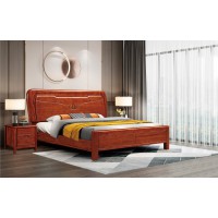 百福源康紅胡桃系列家具：3011#床