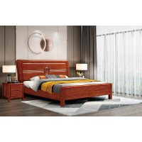 百福源康紅胡桃系列家具：686#床