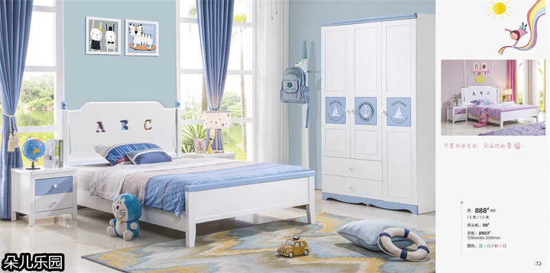 江西南康青少年兒童實木套房38