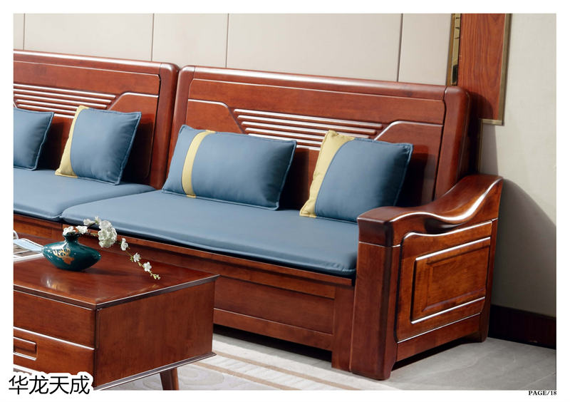 江西南康華龍?zhí)斐蓵r尚簡奢、金絲檀、客廳家具23