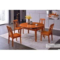 長城烏金木W-1002#餐臺、W001#餐椅