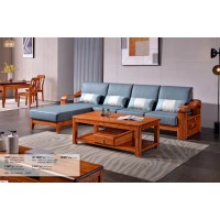 長城烏金木8801#轉角沙發