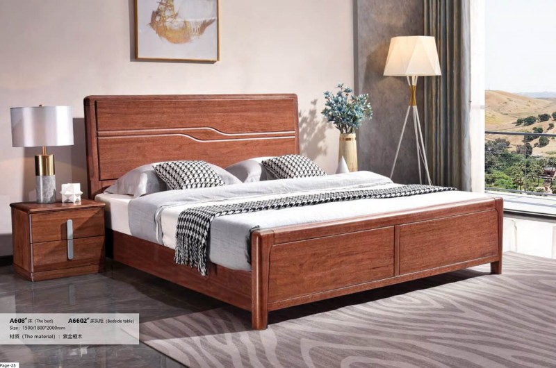 紫金檀木A608#床