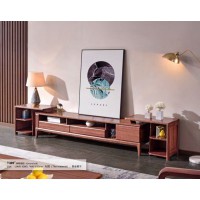 長城紫金檀木T301#伸縮地柜