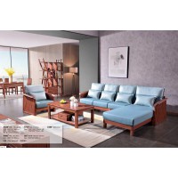 長城紫金檀木A928#轉角+單人位沙發