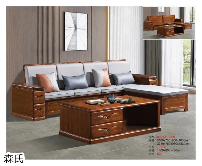 江西南康烏絲檀木家具2