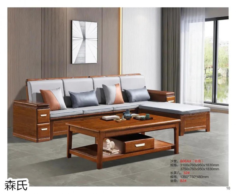 江西南康烏絲檀木家具4