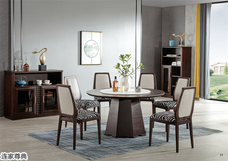 江西南康連家尊典現代中式白蠟木家具22