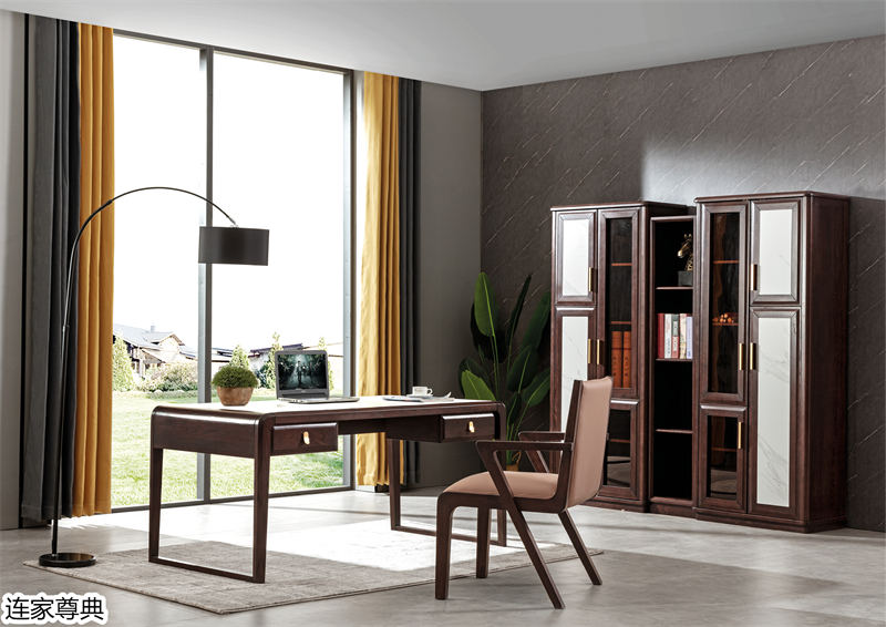 江西南康連家尊典現代中式白蠟木家具35