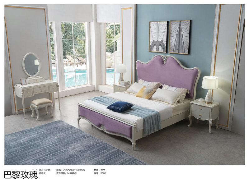 巴黎玫瑰歐美輕奢家具19