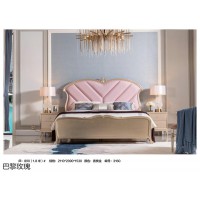 巴黎玫瑰歐美風格家具,南康歐美輕奢家具,江西簡歐輕奢實木床廠家,域弘家具有限公司