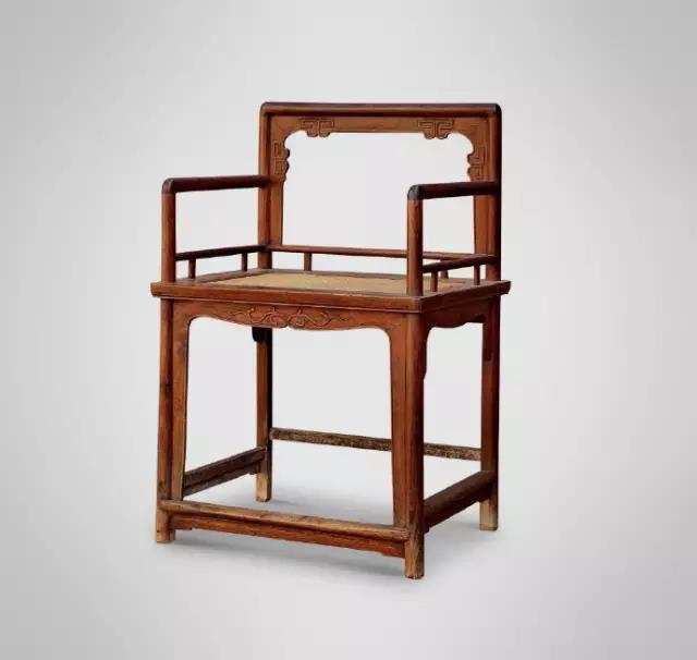 明末清初黃花梨玫瑰椅