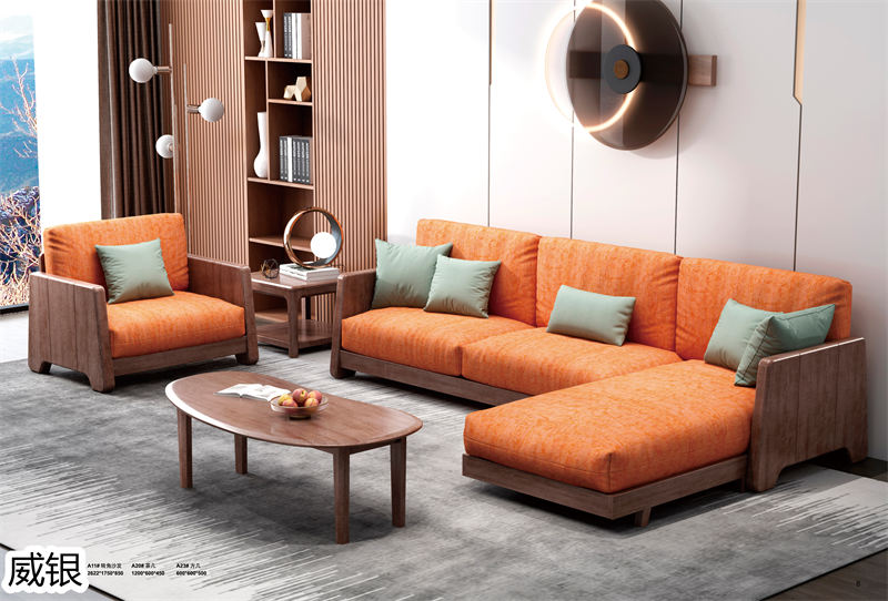 威銀家具&middot;木言現(xiàn)代簡約非洲金檀木家具4
