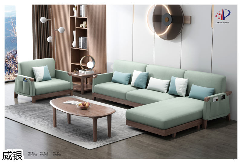 威銀家具&middot;木言現(xiàn)代簡約非洲金檀木家具11