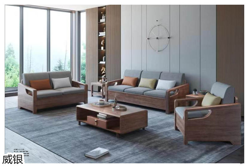 威銀家具&middot;木言現(xiàn)代簡約非洲金檀木家具12
