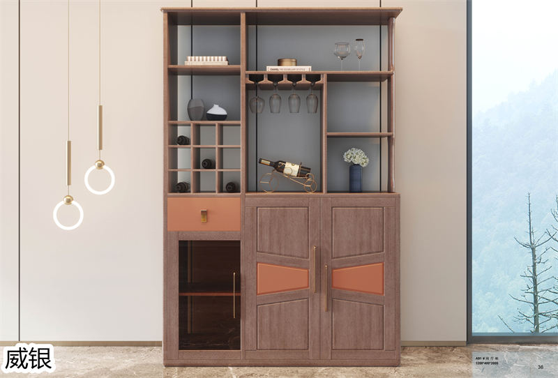 威銀家具&middot;木言現(xiàn)代簡約非洲金檀木家具19