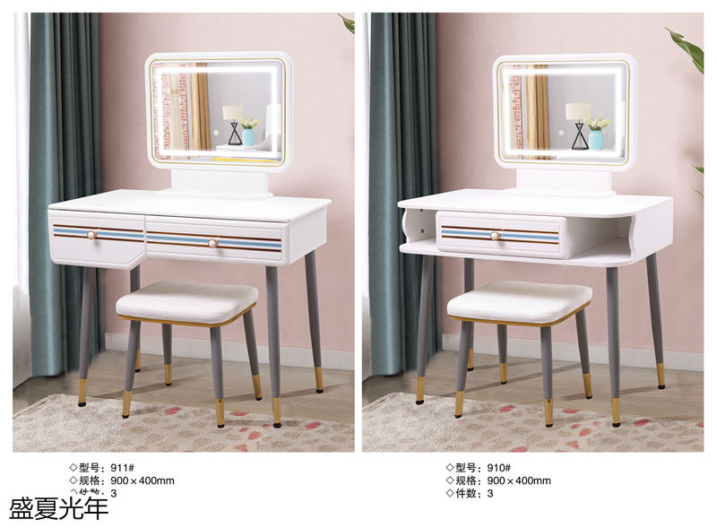 盛夏光年歐式休閑妝臺、北歐妝臺、輕奢妝臺12