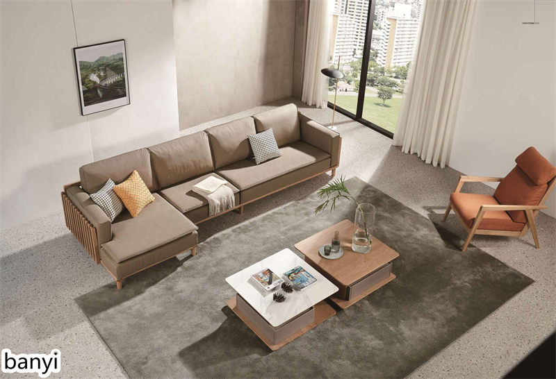 現代簡約風格白蠟木家具9