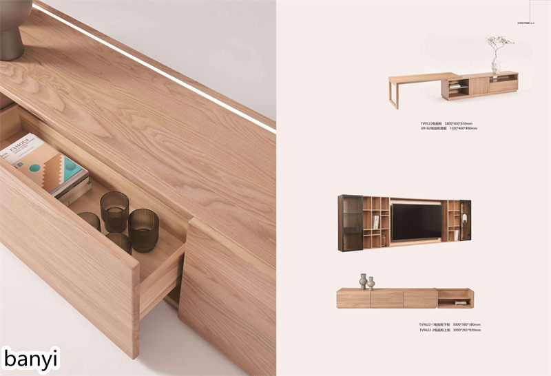 現代簡約風格白蠟木家具22