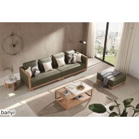 現代實木風格家具，北美進口白蠟木家具，奶茶色現代簡約白蠟木套房家具廠家