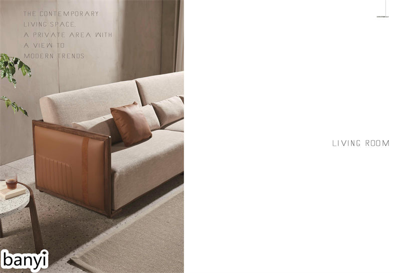 現(xiàn)代實(shí)木風(fēng)格南美胡桃木家具1