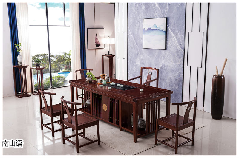 泰霖家具&middot;南山語新中式胡桃木家具21