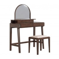 艾美儷家可可西里現代極簡黑金檀木家具：妝臺KK2301#