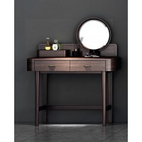 艾美儷家可可西里現代極簡黑金檀木家具：妝臺KK2302#