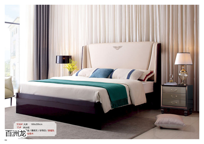 百洲龍歐美輕奢實木套房家具17