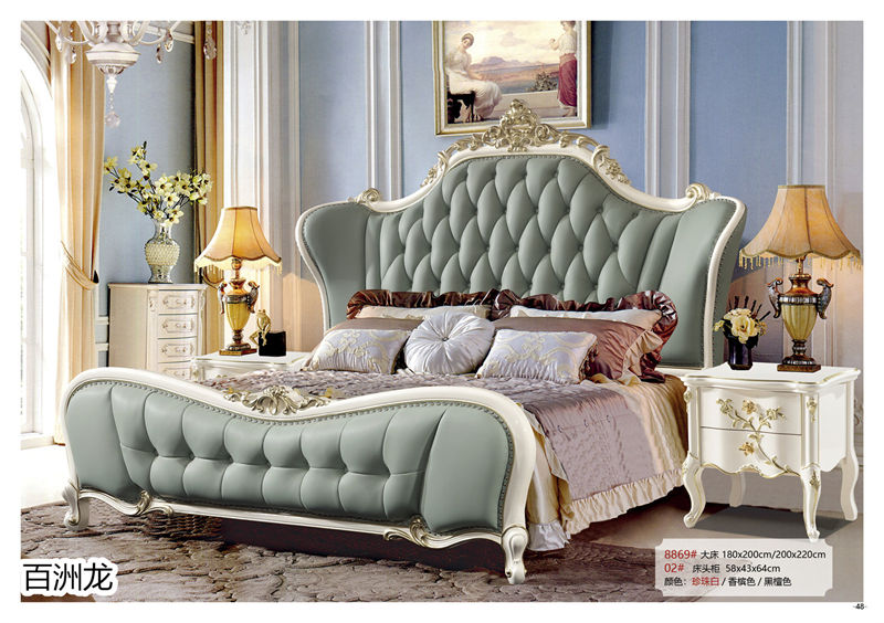 百洲龍歐美輕奢實木套房家具44