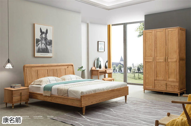 康名箭&middot;簡素空間 北歐極簡白蠟木家具7