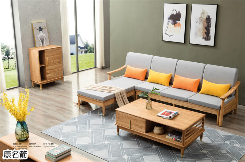 康名箭&middot;簡素空間 北歐極簡白蠟木家具35