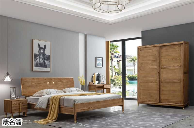 康名箭&middot;簡素空間 北歐極簡白蠟木家具49