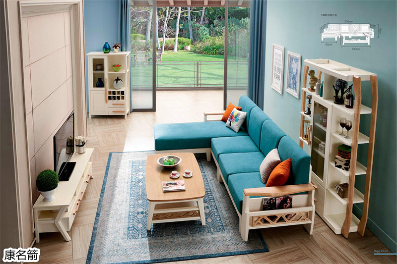 康名箭&middot;北歐映橡 北歐風格實木家具24