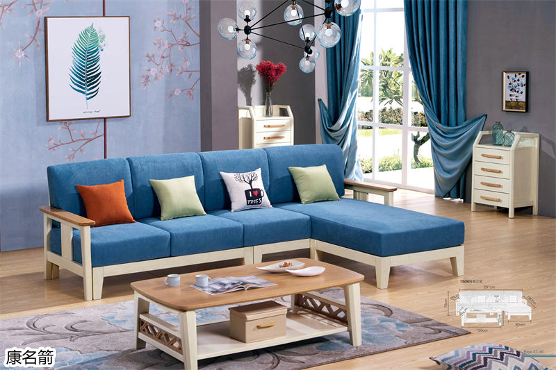康名箭&middot;北歐映橡 北歐風格實木家具25