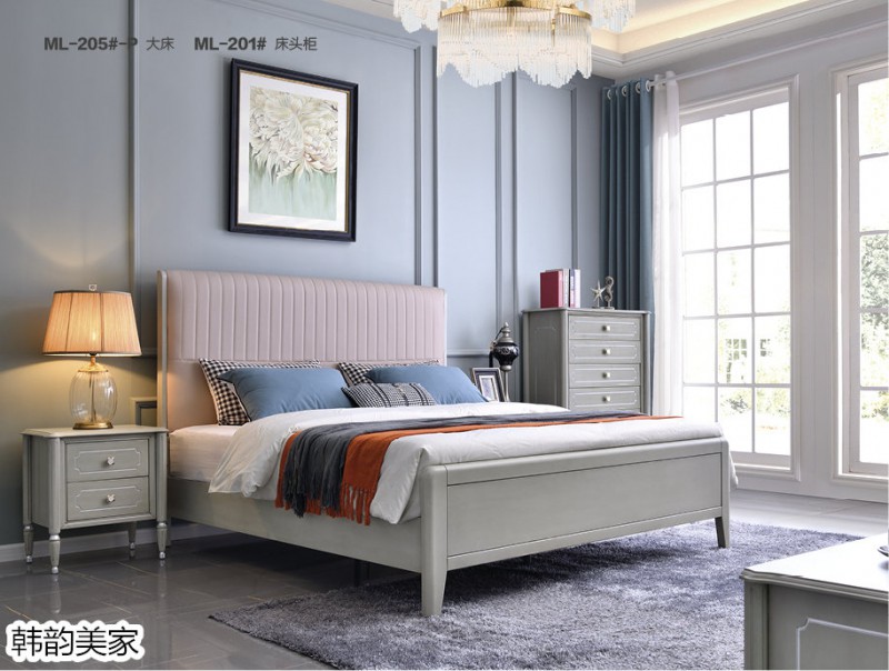 韓韻美家&middot;莫蘭迪灰系列美式輕奢家具13