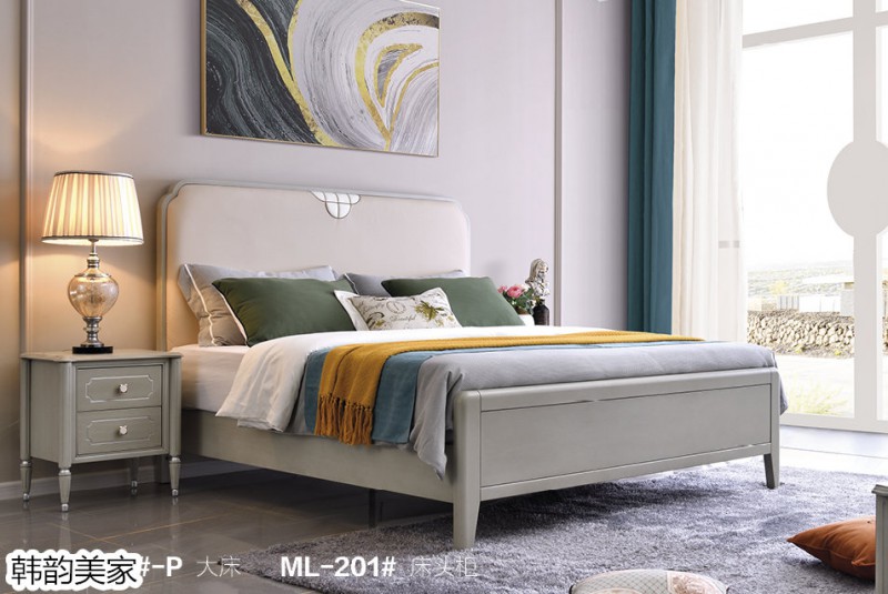 韓韻美家&middot;莫蘭迪灰系列美式輕奢家具14